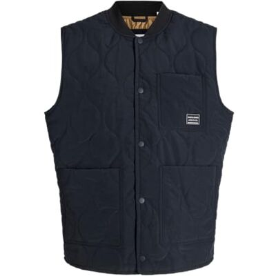 JACK & JONES Jjhero Liner Vest, Noir, L JACK & JONES Jjhero Liner Vest, Noir, L