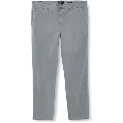 7 For All Mankind Pantalon chino slim Luxpersat pour homme, bleu, 33 7 For All Mankind Pantalon chino slim Luxpersat pour homme, bleu, 33