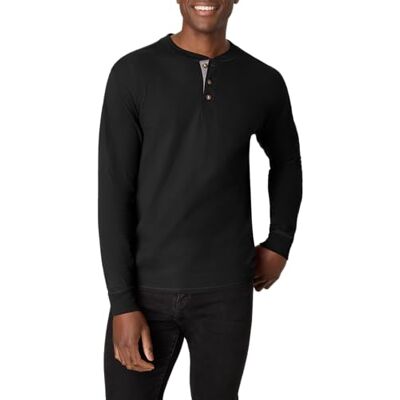 Hanes Beefy-t Henley à manches longues Beefy Henley à manches longues et trois boutons Homme (lot de 1) Hanes Beefy-t Henley à manches longues Beefy Henley à manches longues et trois boutons Homme (lot de 1)