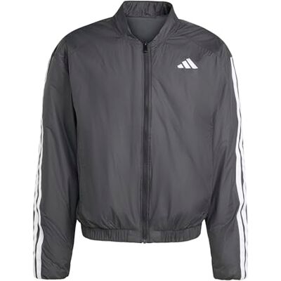 adidas herr Essentials CLIMAWARM 3 Stripes Insulated bomber Jackets, black, XXL adidas herr Essentials CLIMAWARM 3 Stripes Insulated bomber Jackets, black, XXL