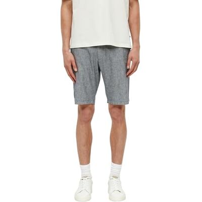 s.Oliver Bermuda pour homme en mélange de lin, coupe droite 2179296 s.Oliver Bermuda pour homme en mélange de lin, coupe droite 2179296