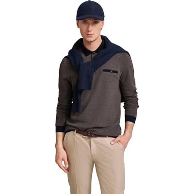 bugatti Polo pour homme, marron, M bugatti Polo pour homme, marron, M