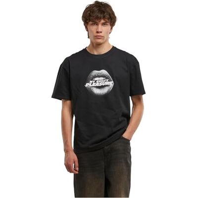 Mt3861-off My Lips Oversize Tee T-Shirt, Noir, XS Hommes Mt3861-off My Lips Oversize Tee T-Shirt, Noir, XS Hommes