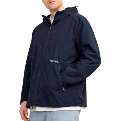JACK & JONES Jorvesterbro Light Jacket Pls Pls Page de transition pour hommes, blazer bleu marine, 4XL JACK & JONES Jorvesterbro Light Jacket Pls Pls Page de transition pour hommes, blazer bleu marine, 4XL