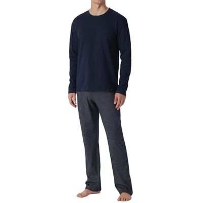 Schiesser Long Life Soft Pyjama Long Col Rond Ensemble de pijama Homme Schiesser Long Life Soft Pyjama Long Col Rond Ensemble de pijama Homme