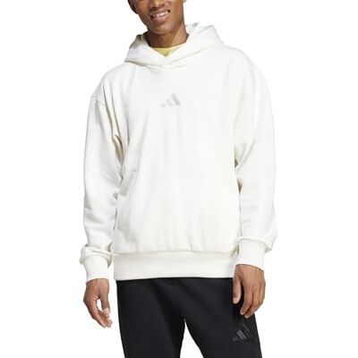 adidas herr ALL SZN FLEECE HOODIE, off white, M adidas herr ALL SZN FLEECE HOODIE, off white, M