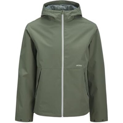 JACK & JONES Jjadam Light Veste à capuche pour homme Vert agave 4XL, Agave Green, 4x_l JACK & JONES Jjadam Light Veste à capuche pour homme Vert agave 4XL, Agave Green, 4x_l