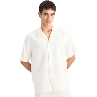 DeFacto Herren Kurzarm Hemd Kurzarmhemd Herren Hemden Stilvoll Gewebtes Oberteil T-shirt Homme DeFacto Herren Kurzarm Hemd Kurzarmhemd Herren Hemden Stilvoll Gewebtes Oberteil T-shirt Homme