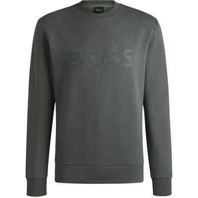 Boss Sweat-shirt Salbo pour homme, Gris clair/pastel 56, 6XL Boss Sweat-shirt Salbo pour homme, Gris clair/pastel 56, 6XL