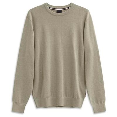 bugatti Pull à col rond pour homme, en cachemire, coupe droite, 130 mousse, XXL bugatti Pull à col rond pour homme, en cachemire, coupe droite, 130 mousse, XXL