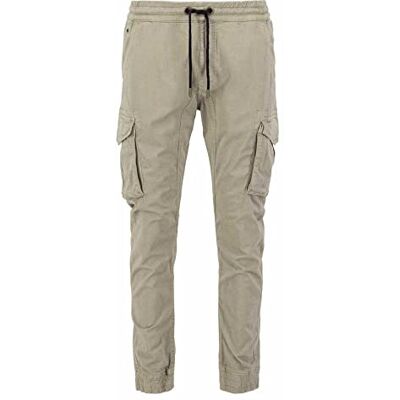 Alpha Cotton Twill Jogger Veste Unisexe Adulte, Sable vintage, S Alpha Cotton Twill Jogger Veste Unisexe Adulte, Sable vintage, S