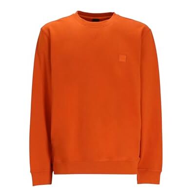 Boss Pull tricoté Kanovano_s pour homme, Orange ouvert, XL Boss Pull tricoté Kanovano_s pour homme, Orange ouvert, XL