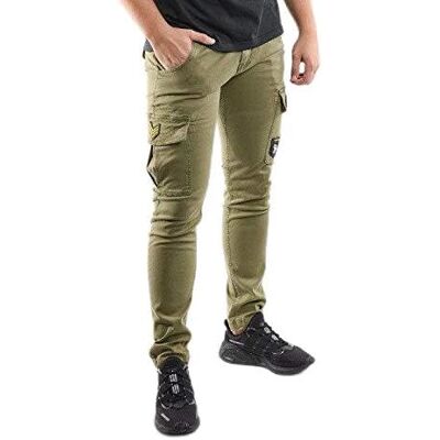 Alpha Pantalon de costume pour homme Petrol Patch, olive, 32 Alpha Pantalon de costume pour homme Petrol Patch, olive, 32