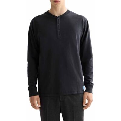 Scotch & Soda Slub Henley T-shirt Ls Chemise Henley Homme Scotch & Soda Slub Henley T-shirt Ls Chemise Henley Homme