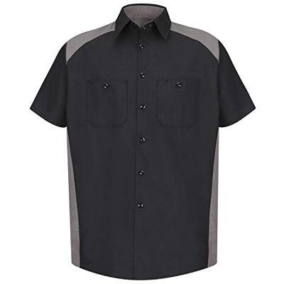 Red Kap Men's Short Sleeve Motorsports Shirt Chemise Homme (lot de 1) Red Kap Men's Short Sleeve Motorsports Shirt Chemise Homme (lot de 1)