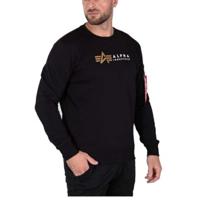 Alpha Label Sweater Sweat-shirt pour homme Maillot de survêtement Homme (lot de 1) Alpha Label Sweater Sweat-shirt pour homme Maillot de survêtement Homme (lot de 1)