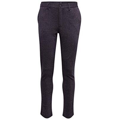 BLEND Gilet pantalon pour homme, Gris (Pewter Mix 70817), 28W / 30L BLEND Gilet pantalon pour homme, Gris (Pewter Mix 70817), 28W / 30L