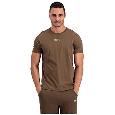 T-Shirt EMB Alpha Industries - Coton Biologique, Coupe Regular T-Shirt EMB Alpha Industries - Coton Biologique, Coupe Regular