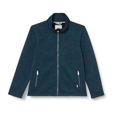 YUKA Veste en polaire tricotée pour homme, Mélange de pétrole., XXL YUKA Veste en polaire tricotée pour homme, Mélange de pétrole., XXL