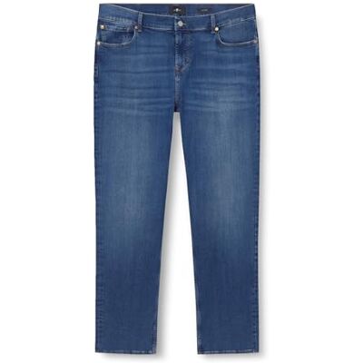 7 For All Mankind Slimmy Vernon, Bleu moyen., 29W 7 For All Mankind Slimmy Vernon, Bleu moyen., 29W
