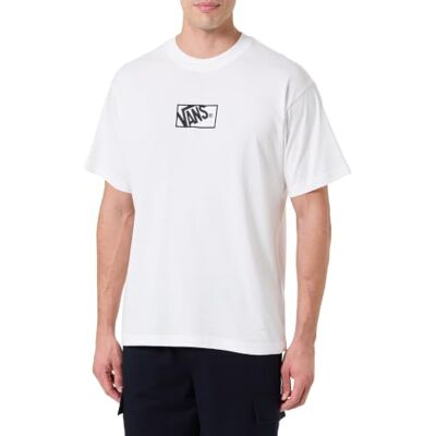 Vans Blocked Box T-shirt SS lâche, blanc Vans Blocked Box T-shirt SS lâche, blanc