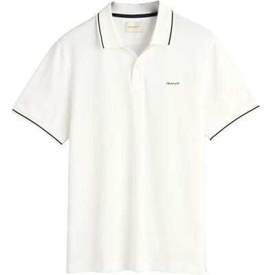 GANT Tipping Ss Pique Rugger Polo Homme GANT Tipping Ss Pique Rugger Polo Homme