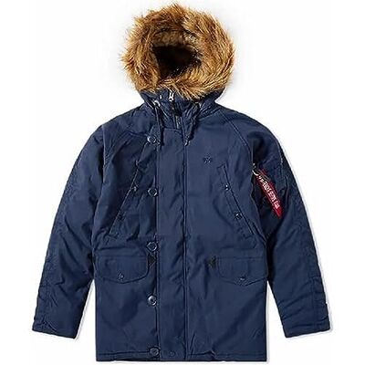 Alpha Explorer W/O Patches Veste pour homme, Rep.blue, S Alpha Explorer W/O Patches Veste pour homme, Rep.blue, S