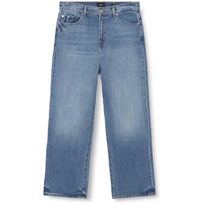 7 For All Mankind Jean Mason Wide Leg pour homme, bleu clair, 33W 7 For All Mankind Jean Mason Wide Leg pour homme, bleu clair, 33W