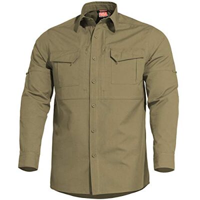 Pentagon Plato Tactique Chemise Noir, Coyote, M Pentagon Plato Tactique Chemise Noir, Coyote, M