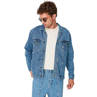Trendyol Veste Régulière Unie À Col À Revers Manteau Homme (lot de 1) Trendyol Veste Régulière Unie À Col À Revers Manteau Homme (lot de 1)