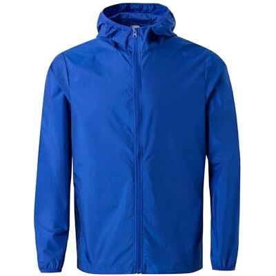 Mukua Stockton Coupe-vent unisexe pour adulte, Bleu roi, XL Mukua Stockton Coupe-vent unisexe pour adulte, Bleu roi, XL