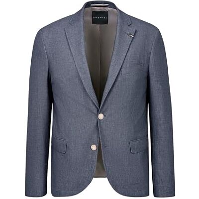bugatti Veste élégante et extensible pour homme, Bleu marine (380), 27 taille courte bugatti Veste élégante et extensible pour homme, Bleu marine (380), 27 taille courte