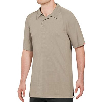 Red Kap Men's Standard Active Performance Polo Shirt, Tan, X-Large Red Kap Men's Standard Active Performance Polo Shirt, Tan, X-Large