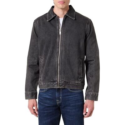 7 For All Mankind Harrington Veste Caviar, Noir, M 7 For All Mankind Harrington Veste Caviar, Noir, M
