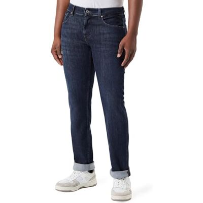 7 For All Mankind Jean slim stretch Tek Constant pour homme, bleu foncé, 40 7 For All Mankind Jean slim stretch Tek Constant pour homme, bleu foncé, 40