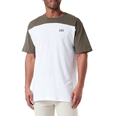 Vans Script Crew Block Ss T-shirt Homme Vans Script Crew Block Ss T-shirt Homme