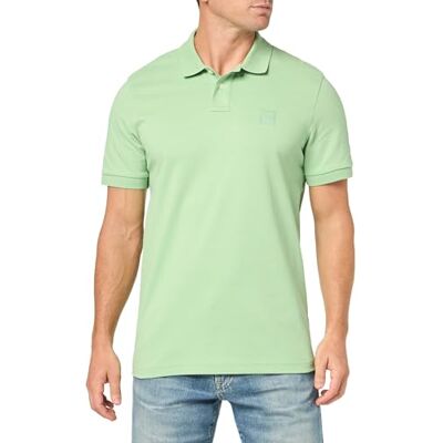 Boss Square Patch Logo Slim Fit Pique Polo Shirt Polo Homme (lot de 1) Boss Square Patch Logo Slim Fit Pique Polo Shirt Polo Homme (lot de 1)