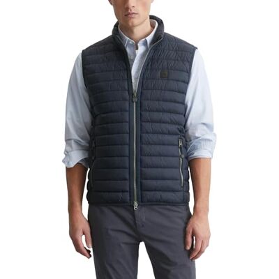 Marc O'Polo Gilet pour homme, Bleu (I), S Marc O'Polo Gilet pour homme, Bleu (I), S