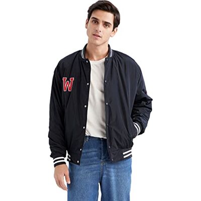 DeFacto Veste pour homme, bleu, XS DeFacto Veste pour homme, bleu, XS