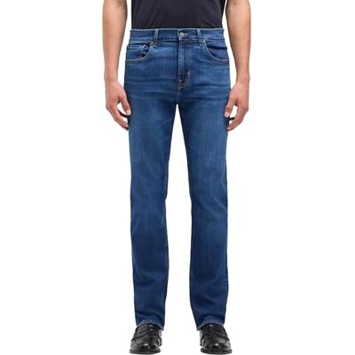 7 For All Mankind Slimmy Peak, Bleu moyen., 28W 7 For All Mankind Slimmy Peak, Bleu moyen., 28W