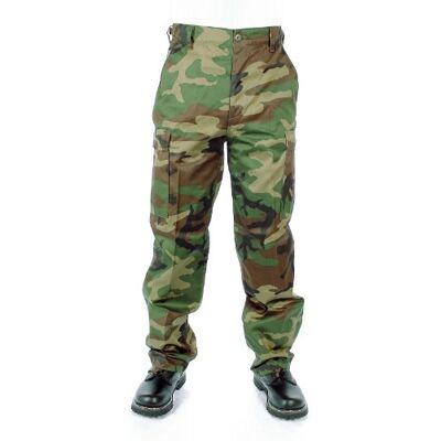 Pantalons Ranger Woodland - Style BDU Mil-Tec Pantalons Ranger Woodland - Style BDU Mil-Tec
