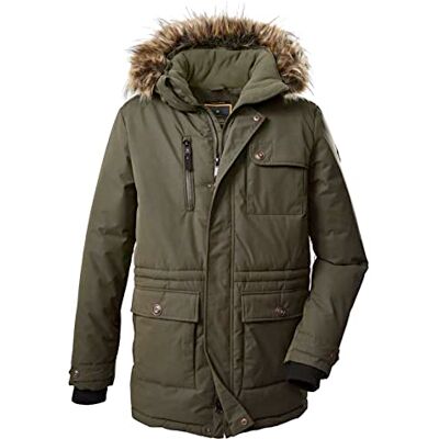 G.I.G.A. DX (GIGEQ 38526-000 Parka fonctionnelle décontractée pour homme avec capuche amovible GW 35 MN PRK, olive, S G.I.G.A. DX (GIGEQ 38526-000 Parka fonctionnelle décontractée pour homme avec capuche amovible GW 35 MN PRK, olive, S