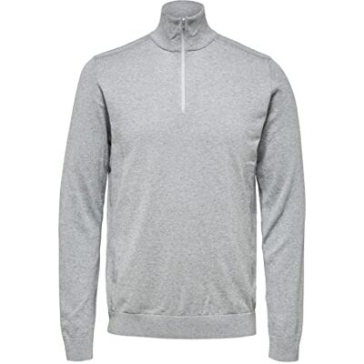 SELECTED HOMME Selected Slhberg B Noos Cardigan zippé pour homme SELECTED HOMME Selected Slhberg B Noos Cardigan zippé pour homme