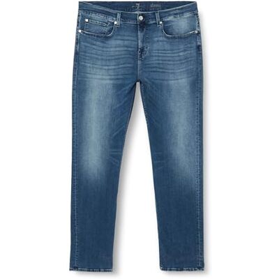 7 For All Mankind Jean slim Comfort Luxe Selected pour homme, Bleu moyen., 38 7 For All Mankind Jean slim Comfort Luxe Selected pour homme, Bleu moyen., 38