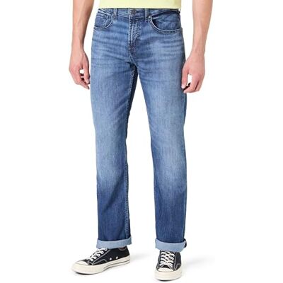 7 For All Mankind Planches d'atterrissage, Bleu moyen., 33W 7 For All Mankind Planches d'atterrissage, Bleu moyen., 33W