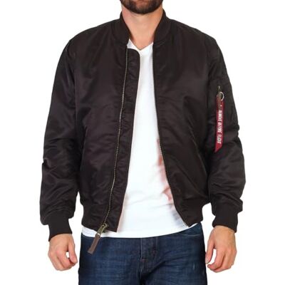 Alpha Veste bomber pour homme, Hunter Brown, XXL Alpha Veste bomber pour homme, Hunter Brown, XXL