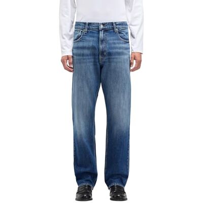 7 For All Mankind Spectre droit moderne, Bleu moyen., 32W 7 For All Mankind Spectre droit moderne, Bleu moyen., 32W