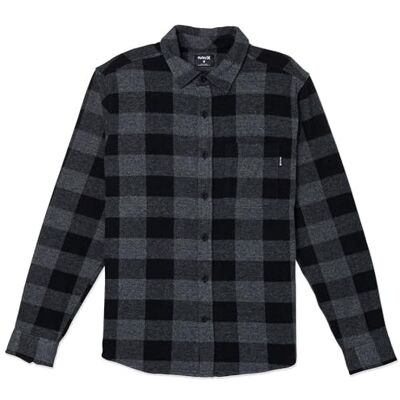 Hurley Portland Knit Flannel Chemise Homme Hurley Portland Knit Flannel Chemise Homme