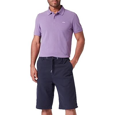 s.Oliver , Relaxed Fit Bermuda Detroit, Coupe décontractée, Blue, 28 pour des Hommes, Bleu, 28 s.Oliver , Relaxed Fit Bermuda Detroit, Coupe décontractée, Blue, 28 pour des Hommes, Bleu, 28