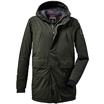 Killtec Kow 115 Mn Prk Parka d'hiver fonctionnelle à capuche pour homme Killtec Kow 115 Mn Prk Parka d'hiver fonctionnelle à capuche pour homme